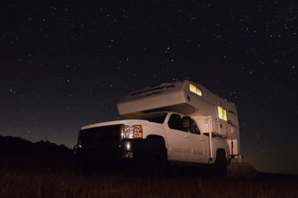 #153 - Craig MillerSalt Point State Park, California2008 Silverado 2500hdNorthern Lite 8.5 liteCamera Used - Nikon D5100This was one of the overnight stops my son and I took on our Sequoia National Park trip this past summer.  We traveled up and down the coast from Vancouver to the Sequoias.  We had a campsite booked in this park (Salt Point State Park), but chose to stay down in the overflow area near the beach instead, which is allowed.  What a great spot to view the stars.