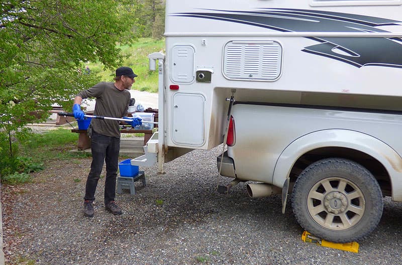 Roland washing their Northern Lite