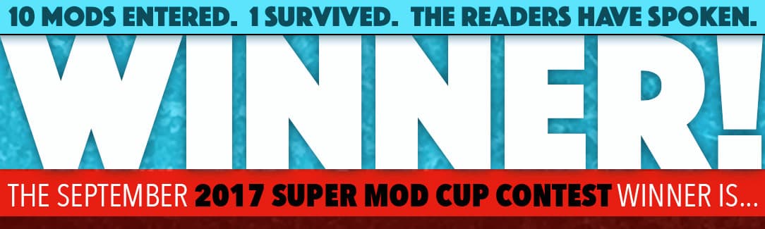 September 2017 mod winner