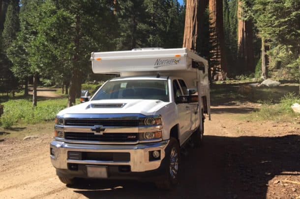 #078 - Stephen LaddSequoia National Forest, California2017 Chevy Silverado 3500HD2017 Northstar 850SCCamera Used - iPhone6sWe have been going to this spot for over 30 years.  I have be camping here with a tent to truck camping with a shell to having a 2004 Chevy Silverado 2500HD diesel with a Northstar TC800.  Now I have all new gear.  This is a place not many people know about.  You can't get trailers here, so truck campers work great.