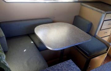 Siesta camper dinette