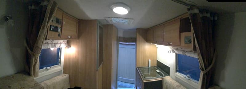 Interior of the Skarosser Polar Camper