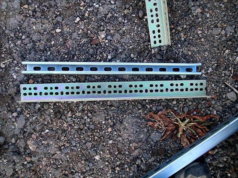 Slotted Steel Bracket of Solar Panel Mounting