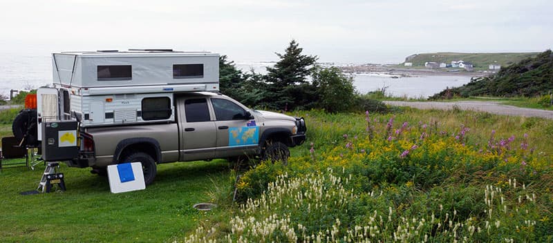 Newfoundland Green Point camp