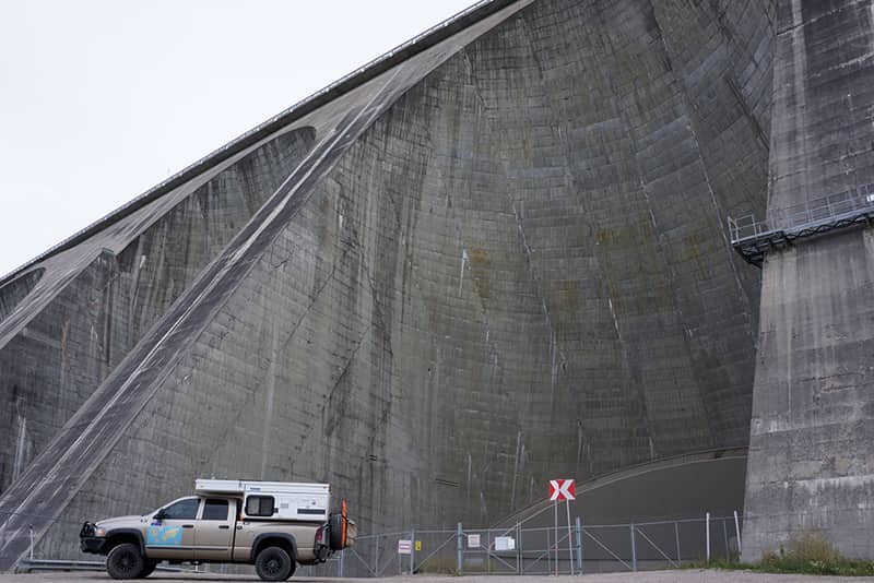 Big dams in North Quebec