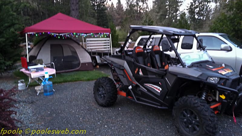 RZR and tenting