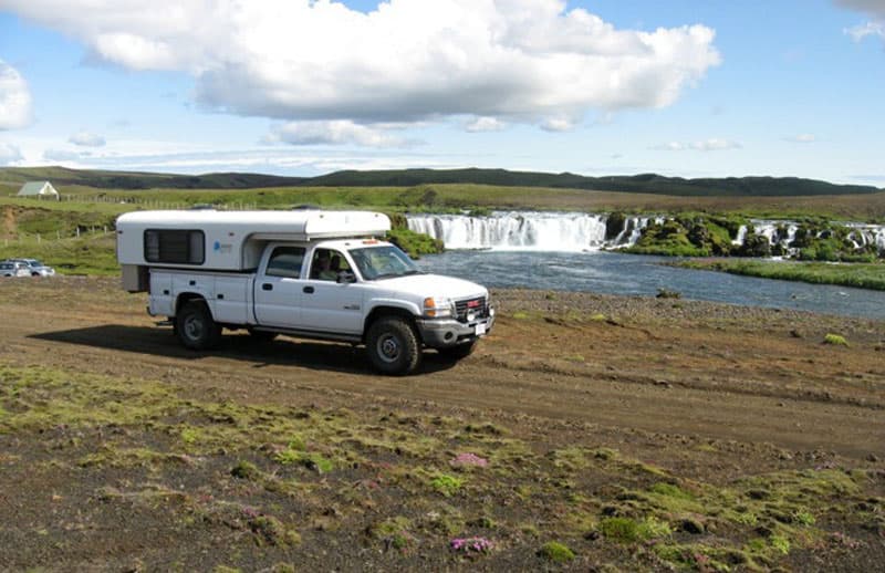 South Central Iceland Holmsarfoss