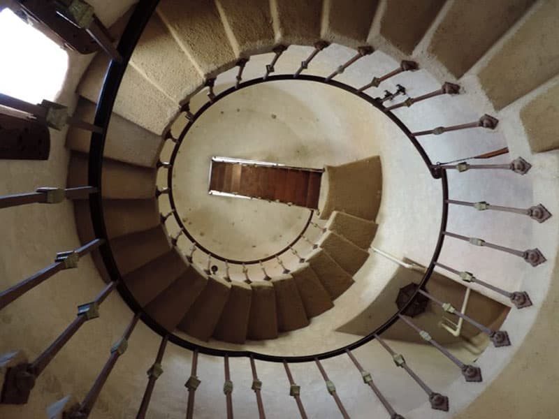 Staircase in Scotty's Castle