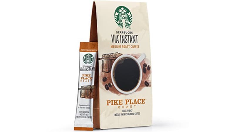 Starbucks Via Instant Coffee Packets