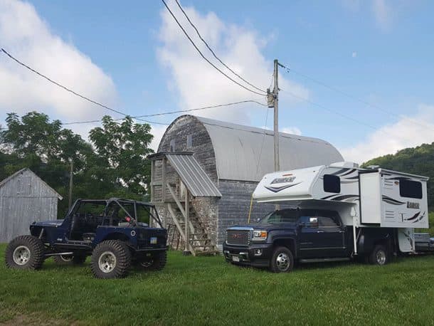 #235 - Shelley McQuillinStillwell, Ohio2016 GMC 35002018 Lance 975Camera Used - Samsung Galaxy S6My husband and I love to travel to different areas with his Jeep.  Our new truck camper gives us much more freedom to travel to the out-of-the-way places and still have the comforts of home.  With the camper, we can hit the road right after work, park for the night, and hit the trails first thing in the morning.  More time on the trail makes us very happy.