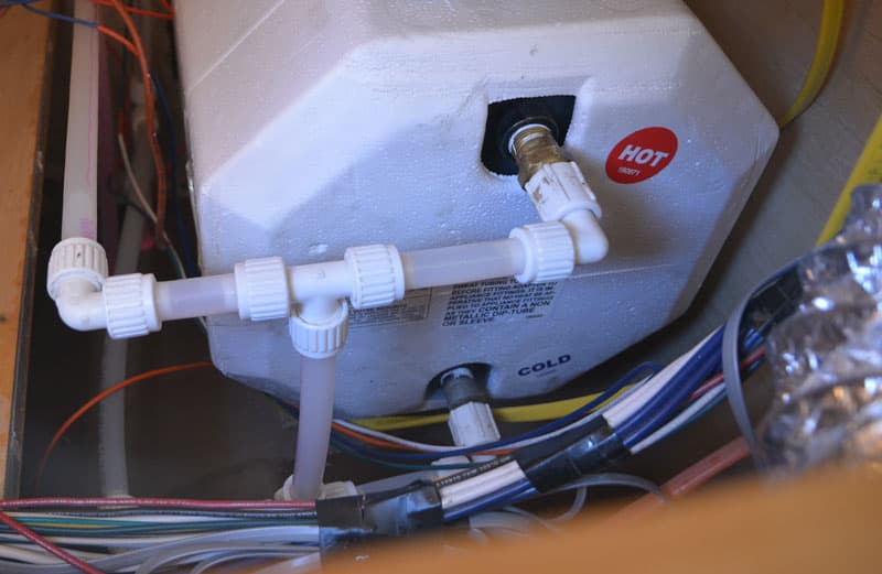 Suburban Water Heater Installation