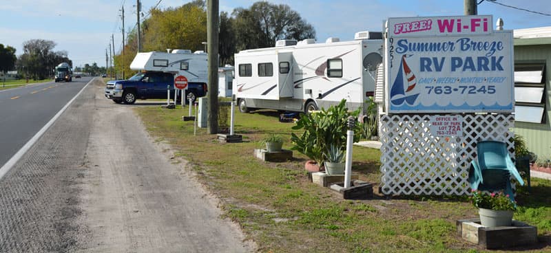 Summer Breeze RV Park, Okeechobee, Florida