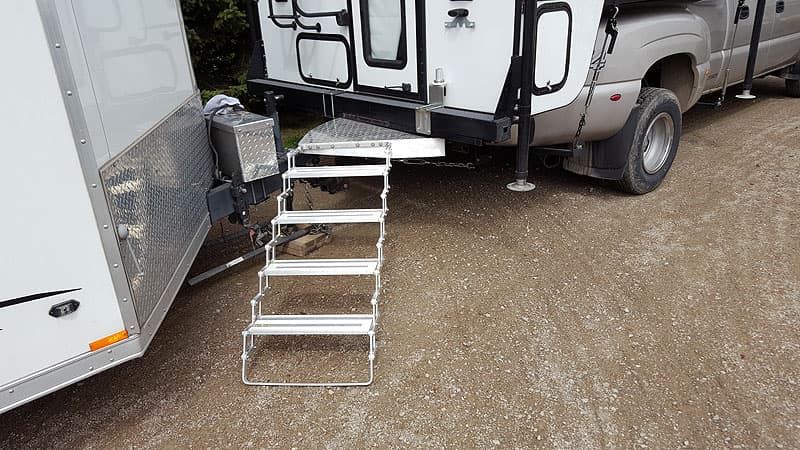 Entry Step Solutions For Truck Campers - Truck Camper Magazine