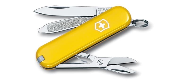 Swiss Army Knife Yellow