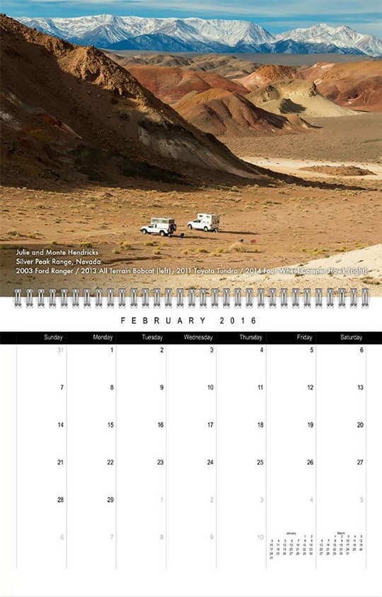 2016 Calendar Ready Feb Hendricks