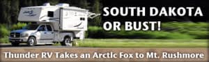 Arctic Fox 1160 Camper to South Dakota