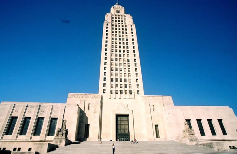 Tallest Capitol Building Louisana