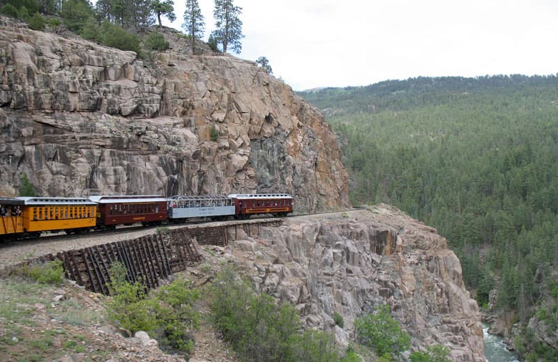 Durango-Silverton steam train