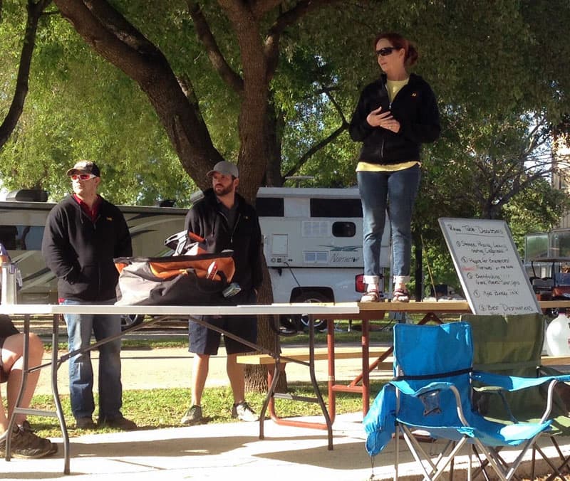 Tech Talk at Texas Rally