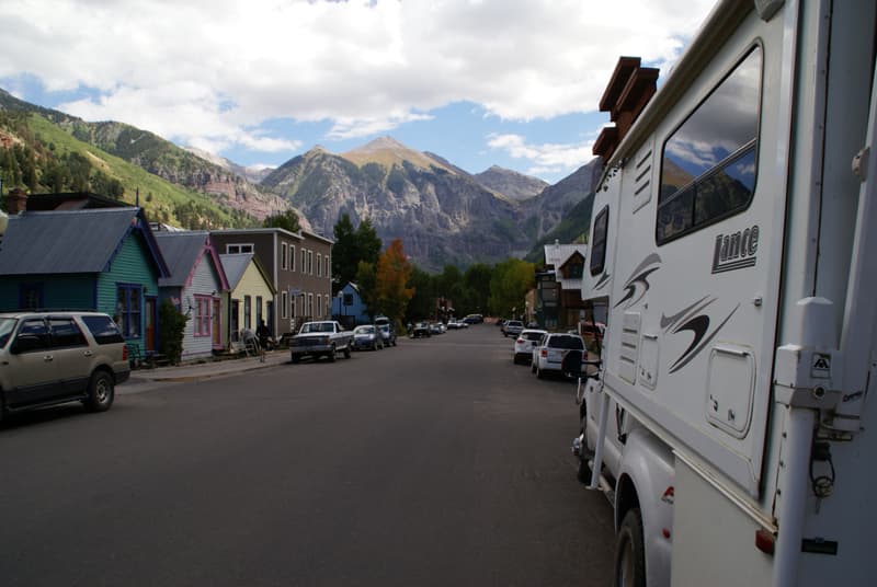 Parking in Telluride, Colorado