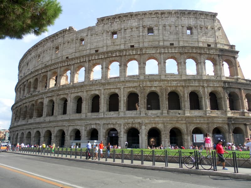 The Colosseum in Rome