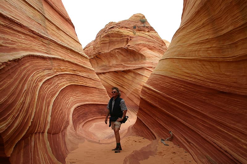 The Wave hike in Utah