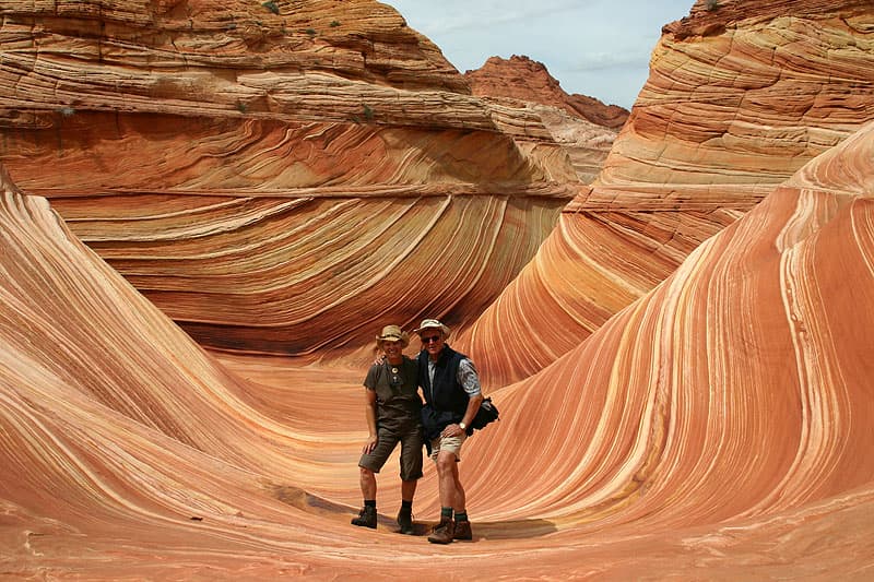 The Wave in Vermillion Cliffs