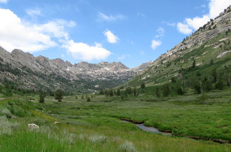 Lamoille Canyon near Thomas Canyon Campground in Nevada