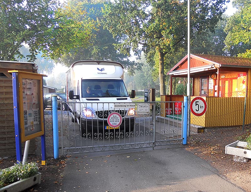 Am Deich campingplatz gate