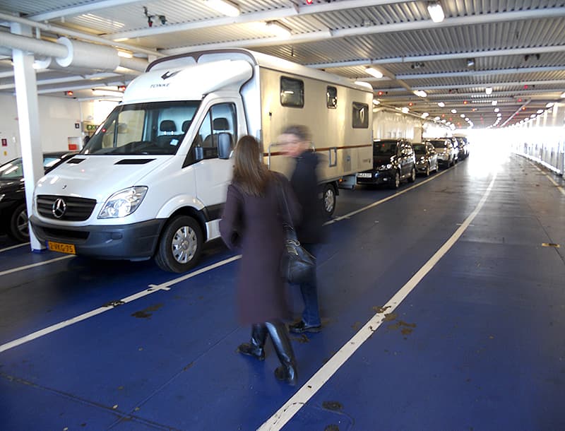 Scandines ferry crossing from Puttsgarden to Rodby, Denmark