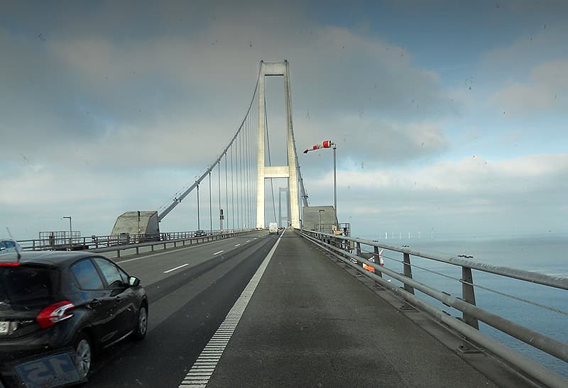 Denmark to Sweden bridge