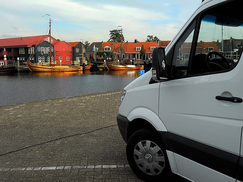 old canals in Holland