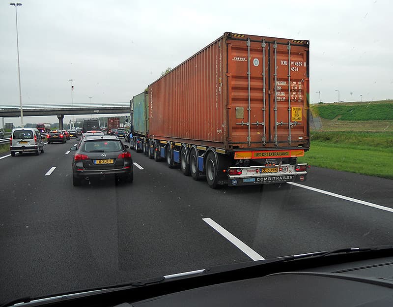 Utrecht truck traffic Dutch