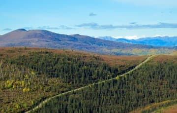 Top-of-the-World-highway-boondocking Yukon Territory