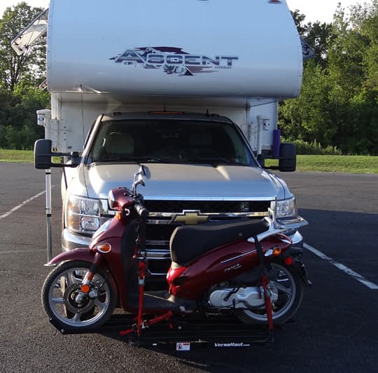 best scooter for motorhome