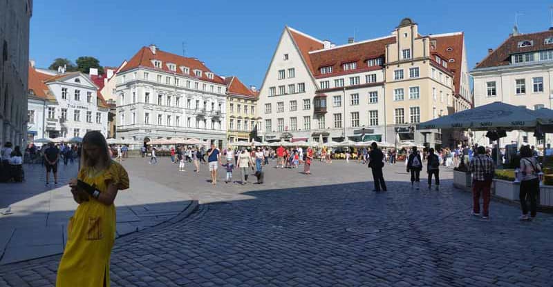 Town Of Tallinn Estonia