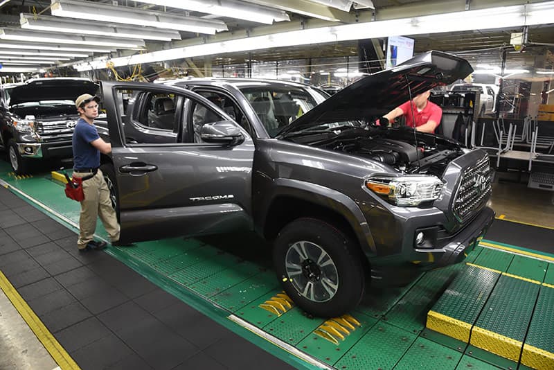 Toyota Truck Final Inspection