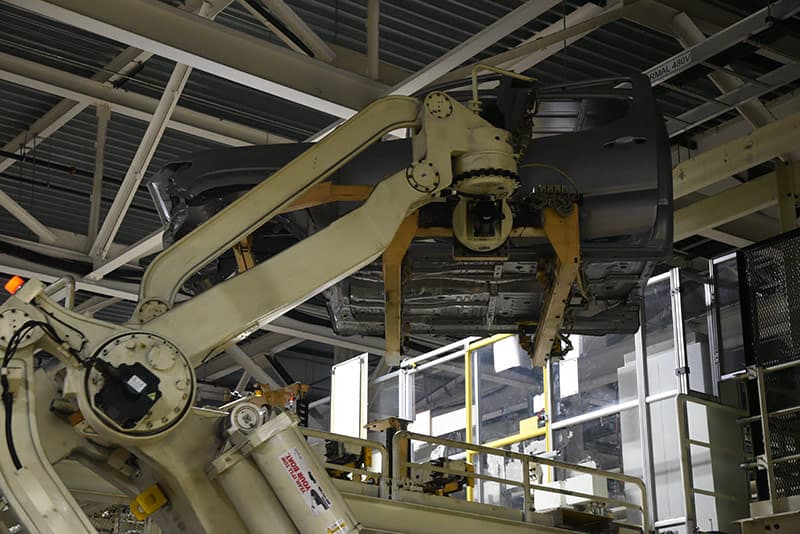 Godzilla Robot at Toyota Truck Plant