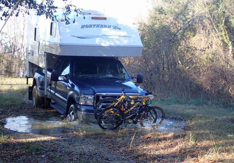 Trail Riding And Find A Mud Puddle To Go In