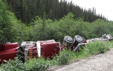 Trans-Labrador Highway soft shoulders