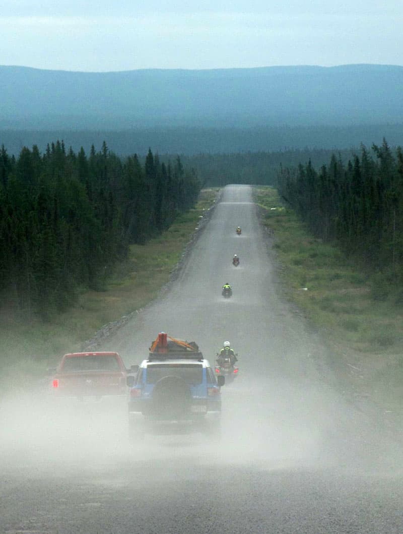 Red Bay Labrador dirt road