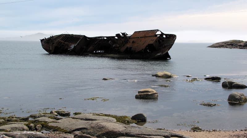 The Bernier Shipwreck