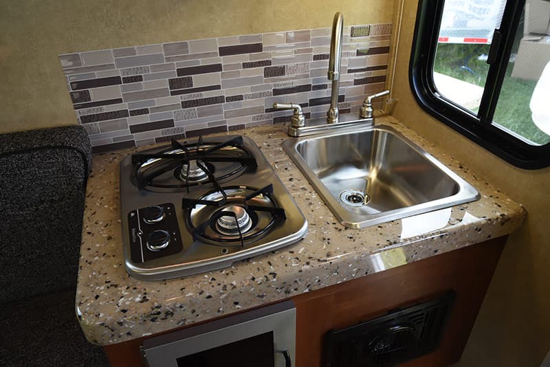 Travel Lite Air camper kitchen countertop