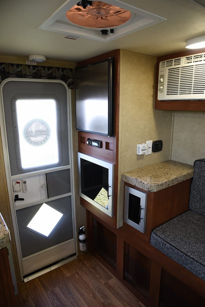 Travel Lite Air camper entry door