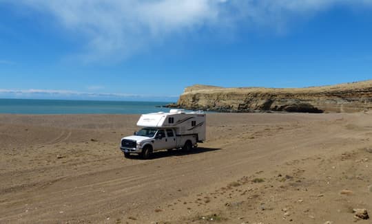 Truck Camping Travel In South America