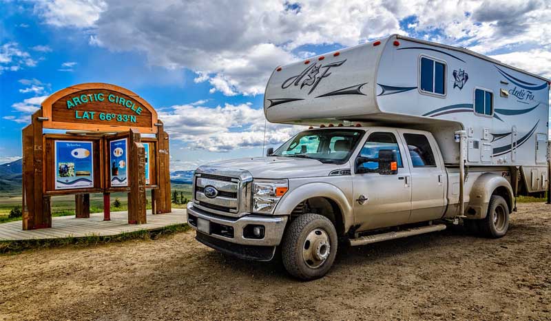 Truck Camper Arctic Circle