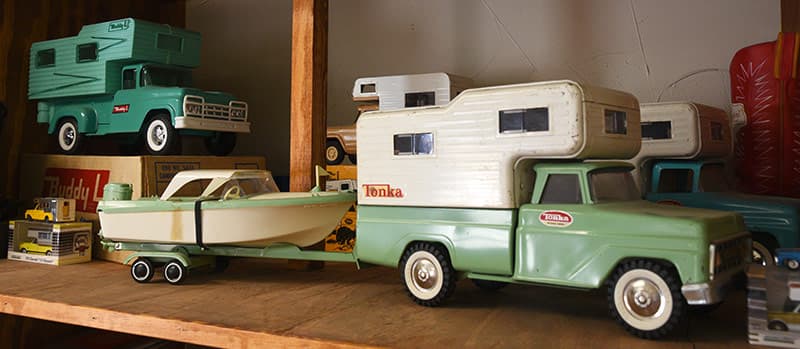 Tonka truck camper toy