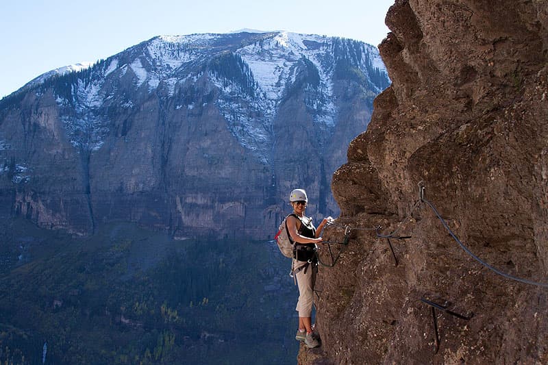 Via Ferrata in Telluride, Colorado