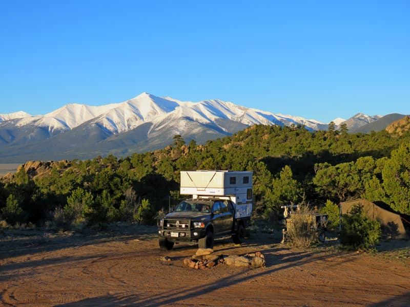 Truck and Tent