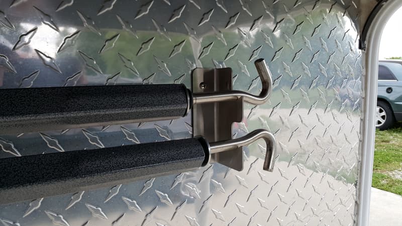 Turnbuckle storage attachment